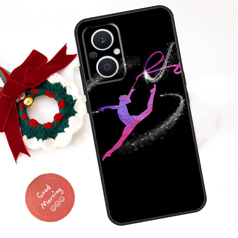 

Love Gymnastics Case For OPPO Reno 8T 4Z 5Z 11F 10 11 Pro 5 6 7 8 Lite OPPO Find X2 X3 X6 Pro X5 Lite Cover OPPO Find X2 Lite
