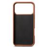Luxury Business Bitmap Leather Magnetic Phone Case For iPhone 17 16 15 14 13 Pro Max 17Pro 17Air Metal Lens Button Bumpe Cover