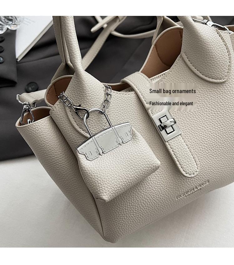 2025 Frühling/Sommer Damen Stilvolle Koreanische Bucket Bag – Vielseitige Lässige Schulter- & Umhängetasche