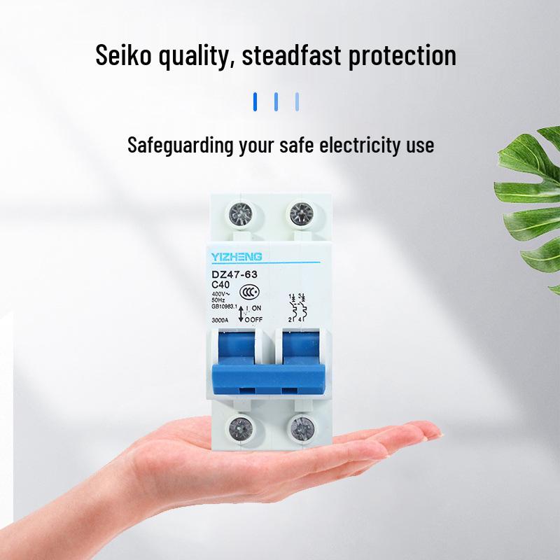 Miniature Circuit Breaker DZ47 - 1P/2P/3P/4P, 32A/63A Household Air Switch.