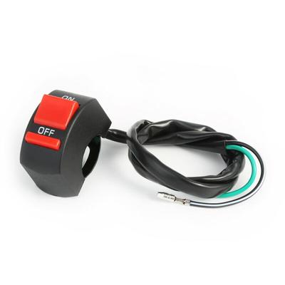 Motorrad 1 Stück Motorradschalter Dirt Bike Roller 12V 7/8" Leichtgewicht