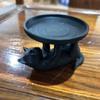 Creative Black Cat Resin Jewelry Tray 3D Printed Kitten Statue Makeup Organizer Ring Dish Home Decor Gift for Cat Lovers