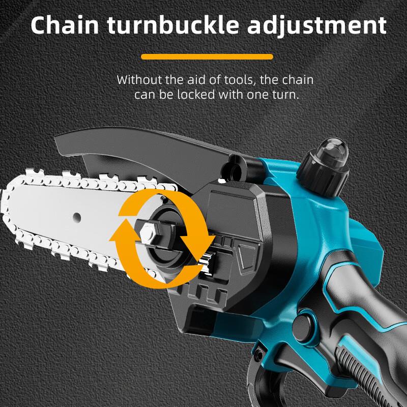 

BAIPUXI Cordless Handheld Electric Pruning Chainsaw CN plug (adapter included)