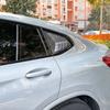 For BMW X4 G02 2018   -2024 ABS Plastic Rear Window Quarter Louver Cover Side Vent Trim Car Adhesive Accessories