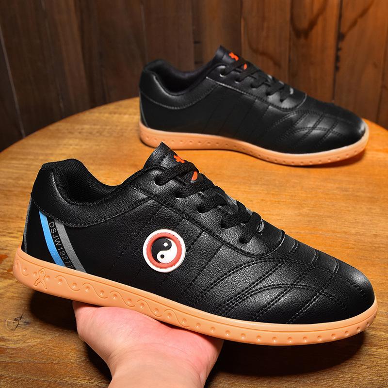 

Кроссовки для тай-чи кунг-фу женские туфли для практики тай-чи мягкая подошва из коровьей кожи и резины натуральная кожа обувь для боевых искусств мужская обувь для практики 44