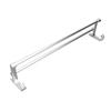 Bath Towel Bar 23in Stainless Steel Wall Mount Rustproof Strong Load Bearing Double Towel Bar for