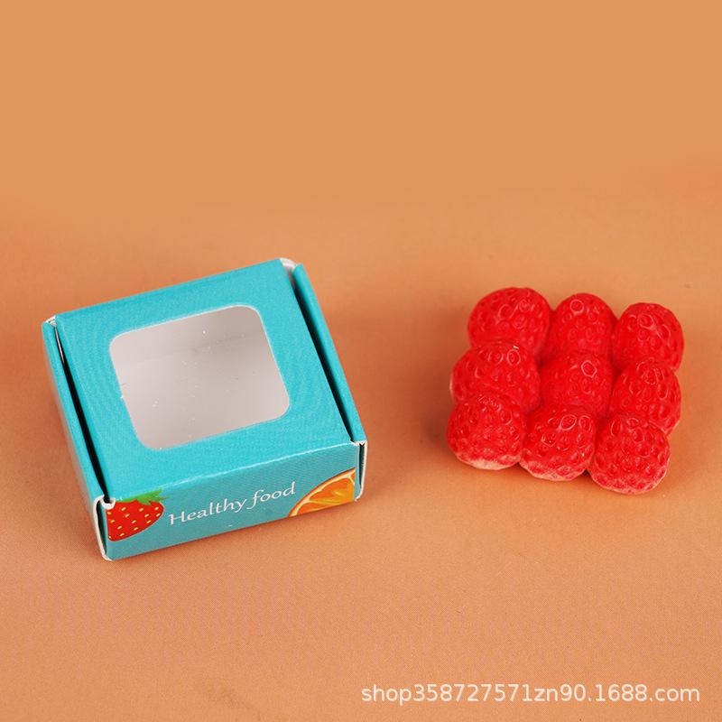 Micro Landscape Play House Children'S Toys Simulation Fruit Mango Strawberry Orange Doll House Diy Scene Miniature Ornament