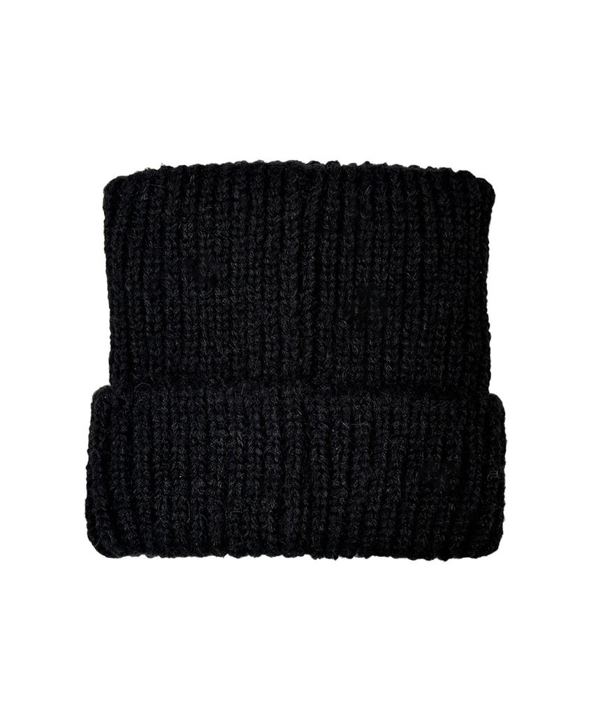 Tansanmageunesyum Logo Cat Beanie (Black)