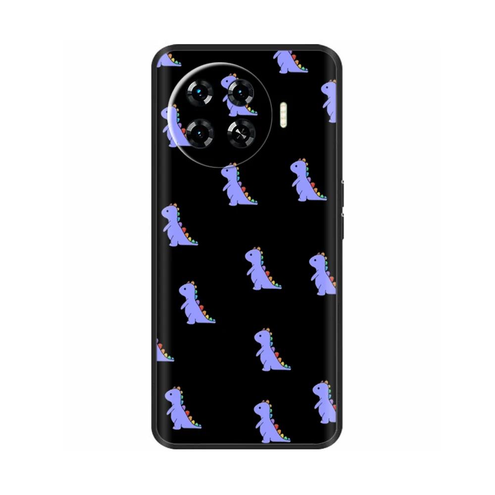 Shockproof Case For Tecno Spark 20 Pro Plus Case Luxury Painted Soft TPU Silicone Phone Back Cover For Tecno Spark 20 Pro+Cases