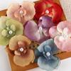 Cloth Butterfly Flower Hair Clip Pearl Girl Hair Clip Fashion Orchid Flower Hairpin  Beach