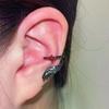 Vintage Paare Kreative Engelsflügel Ohrclips Ohrklemmen Ohrringe Frauen Geburtstags Schmuck Geschenk