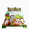 Tractor Bedding Sets for Boys Twin Size Toddler Kids Cute Cartoon Farm Animals Comforter Set Girls Children Farmhouse Country Down Comforter