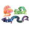 Yousheng 3D Printed Dragon Ornament Articulated Dragon Toy Flexible Fidget Dragon Toy Desk Pet for Anxiety Relief Animal Collectors