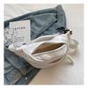 Unisex Canvas Crossbody Bag Able Compact With Multiple Convenient Compartments Suitable For School And Casual Outings