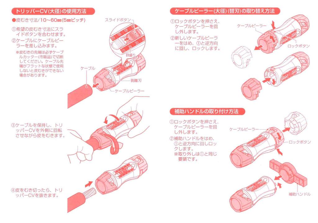 Mirai Tripper CV Large Diameter Case Set with Auxiliary Handle TOR-CV2HS 200.250.325