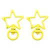 31X39mm Candy Colored Alloy Shell Shaped Spring Buckle Special-shaped DIY keychain Accessories Creative Accessories Hanging Ornaments