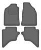 Velour Graphite Car Mats For: Ford Ranger MK2 Pickup (2007-2012)