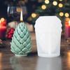 New Christmas Tree Carving Pattern Cylindrical Candle 3D Silicone Mold  Snowflake Cylindrical Elk Candle Mold