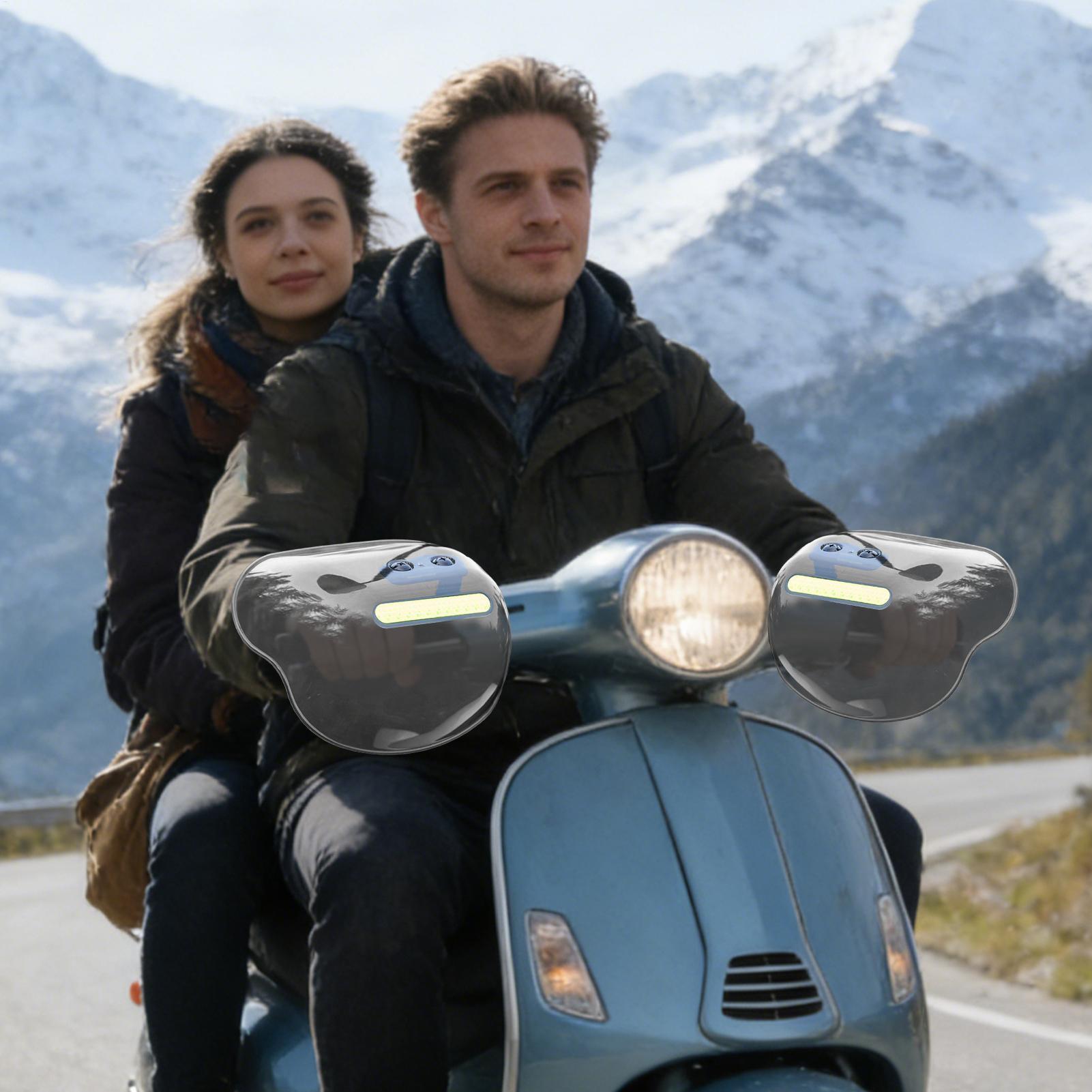 

Scooter Handlebar Hand Guard Anti-Slip Easy Installation Winter Hand Guard For Scooter Cycling For Outdoor Rides Commuting China Mainland