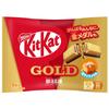 Nestlé Japão Kit Kat Club Suporte Sabor Caramelo Salgado Dourado 9 peças 3 pacotes