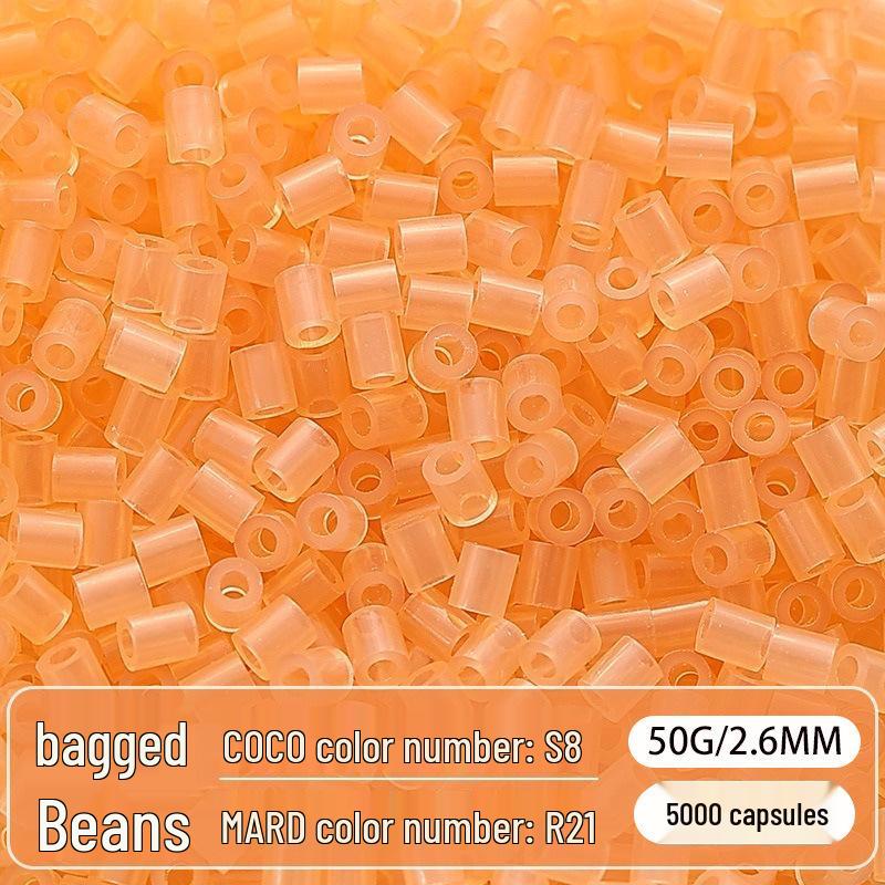 Mard Family Perler Beads P Series Pearlescent Colors 2.6mm Refill Pack - 50g Fused Beads