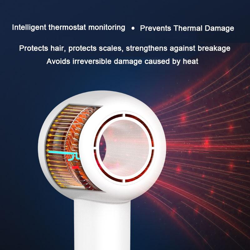 Professional Negative Ion Hair Dryer 220V Household Appliances Constant Temperature Hair Care Hair Dryer