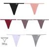 FINETOO 7 Pçs/set Tangas De Algodão Calcinhas Mulheres Sexy T-Back Cuecas G-string Roupa Interior Meninas Respirável Insinua Lingerie Feminina Biquíni