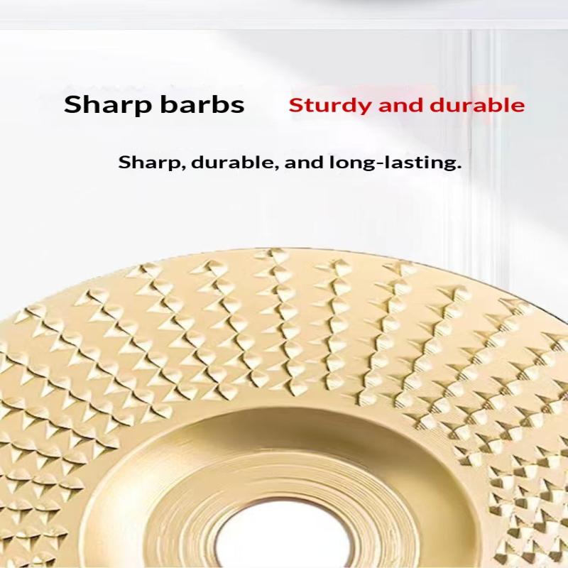 Wood Carving Disc For Angle Grinder, Wood Shaping Grinding Wheel Sanding Disc, Woodworking Angle Grinder Attachment