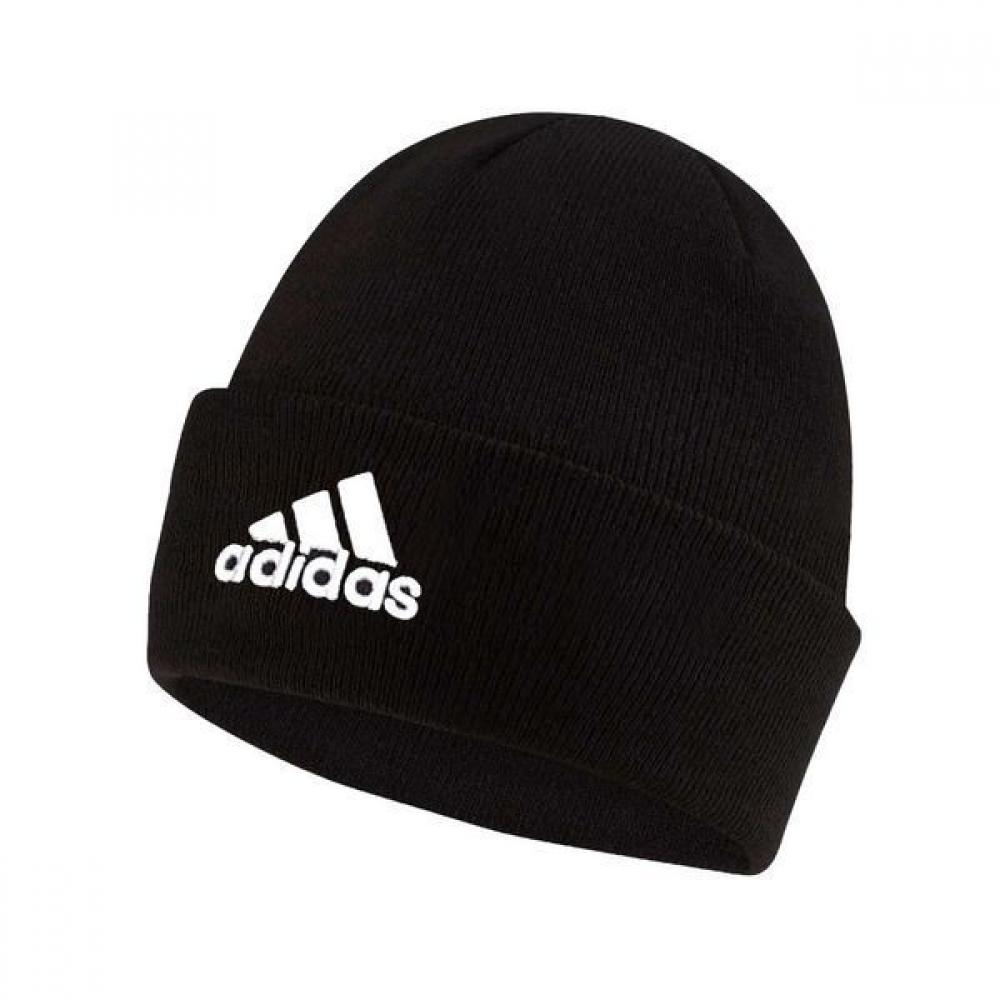 

AdidasOriginals Adidas Logo Шерстяная шапка-бини Спортивная зимняя шапка Черная FS9022