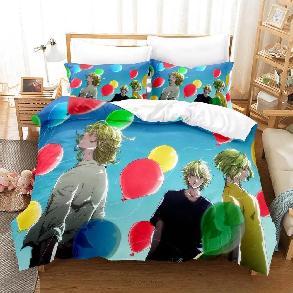 

3d Print Anime Tiger & Bunny Bedding Set Single Twin Full Queen King Size Bed Set Adult Kid Bedroom Duvetcover Sets Home Textile EU Twin 135x200cm