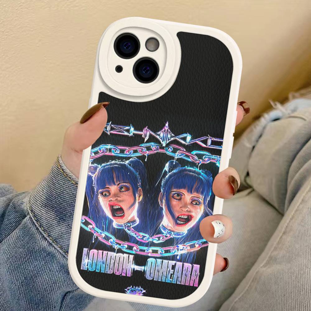 Ashnikko Rapper Leather Phone Case For IPhone 16 15 14 13 12 11 Pro Max Plus Shockproof Cover