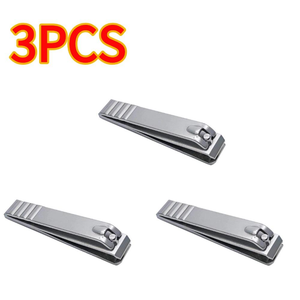1/2/3PCS New Straight Mouth Steel Nail Trimmer for Nail Pedicure Cuticle Nail Clippers Nail Trimmer Nail Clippers Nail Care Tool