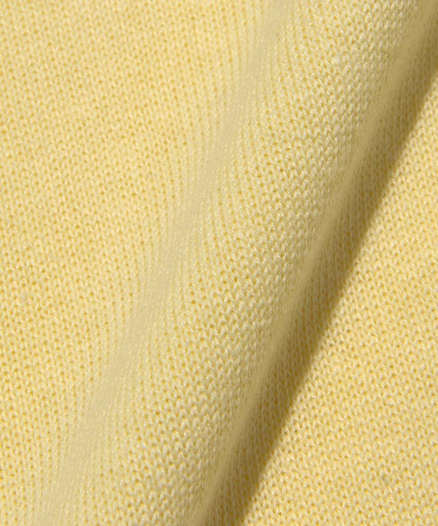 LEE Big Twitch Logo Linen Blend Knit Lemon