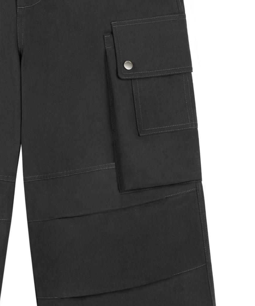 ROCKCAKE Open Pocket Cargo Pants - Charcoal