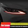 For Lexus ES200 ES260 ES300h 2025 2024 2023 2022 2021 2020 2019 2018 Car Daytime Running Light Eyebrow Film Color Changing Film