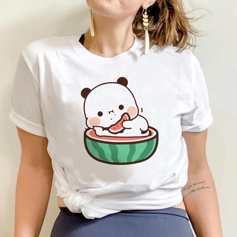 

Cute Bubu Dudu Cartoon Printed TShirt for Women Funny Y2K Anime Harajuku Streetwear Clothing Comfortable and Breathable 4XL