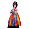 Geisha Kimono Figurine Folk Ethnic Ornament Collectible Craft Korean Hanbok Doll for Countertop Shop Gifts Home Use Birthday