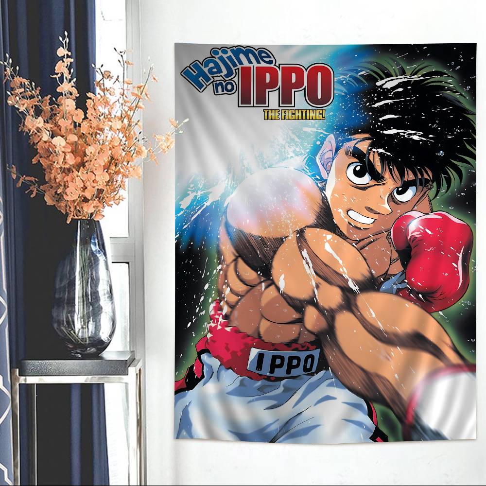 Japanese Manga HHajime No Ippo Cartoon Tapestry Bohemian Wall Tapestries Mandala Wall Hanging Sheets