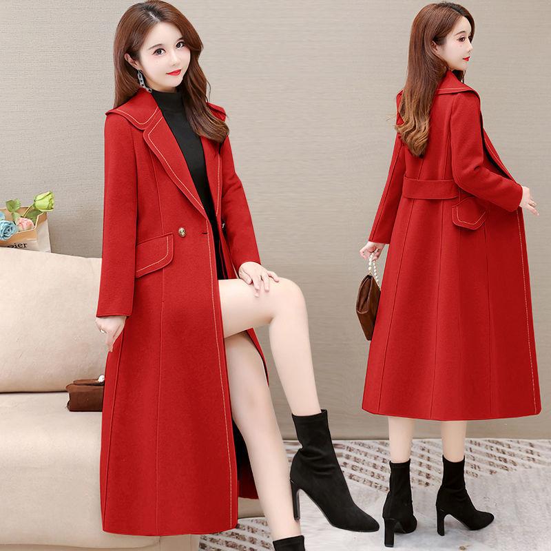 Double-sided Cashmere Slimming Coat