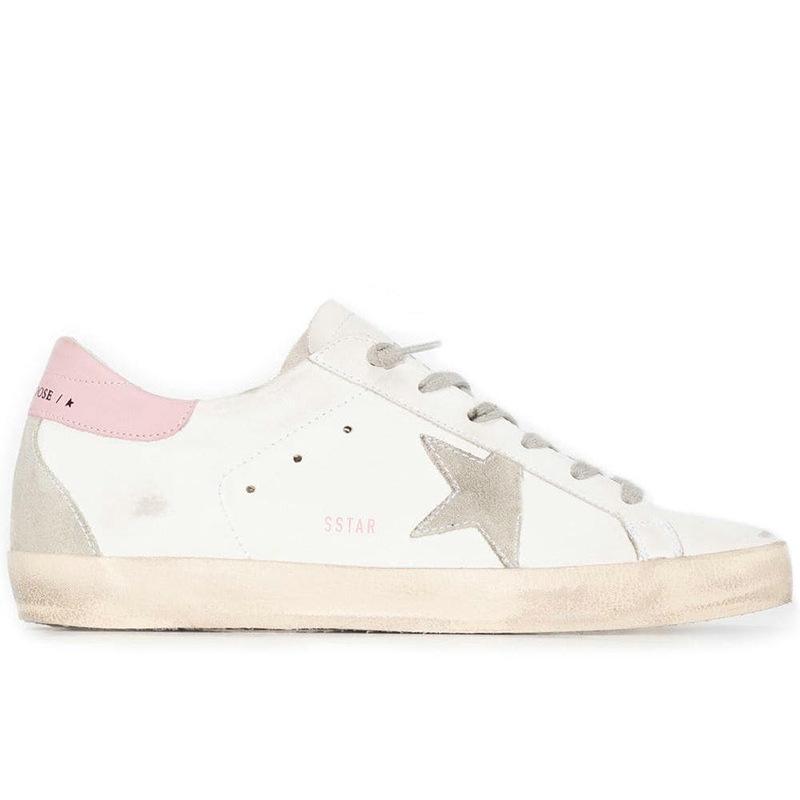 Leather Small Dirty Shoes Men's and Women's Star Shoes Dirty Shoes Casual Versatile Fashion Board Shoes White Shoes