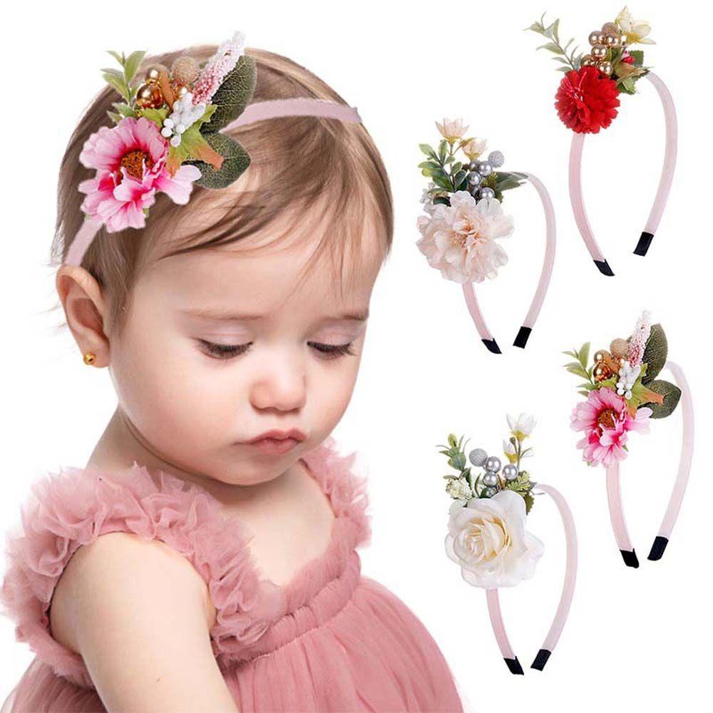 

Аксессуары для волос Принцесса Дети Украшение для волос Детские девочки Головные уборы Цветочные ободки для волос Обручи для волос