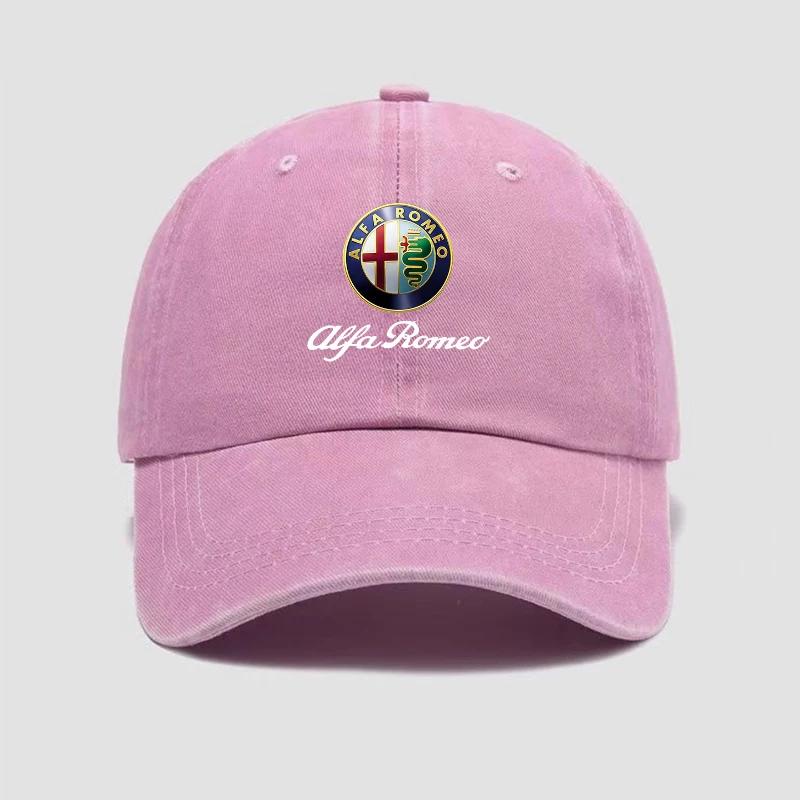 For Alfa Romeo ReQHub Caps Car Baseball Caps Outdoor Adjustable Casual Sunscreen Hat For Alfa Romeo Giulietta 159 147 156 166 Mito Giulia GT Stelv