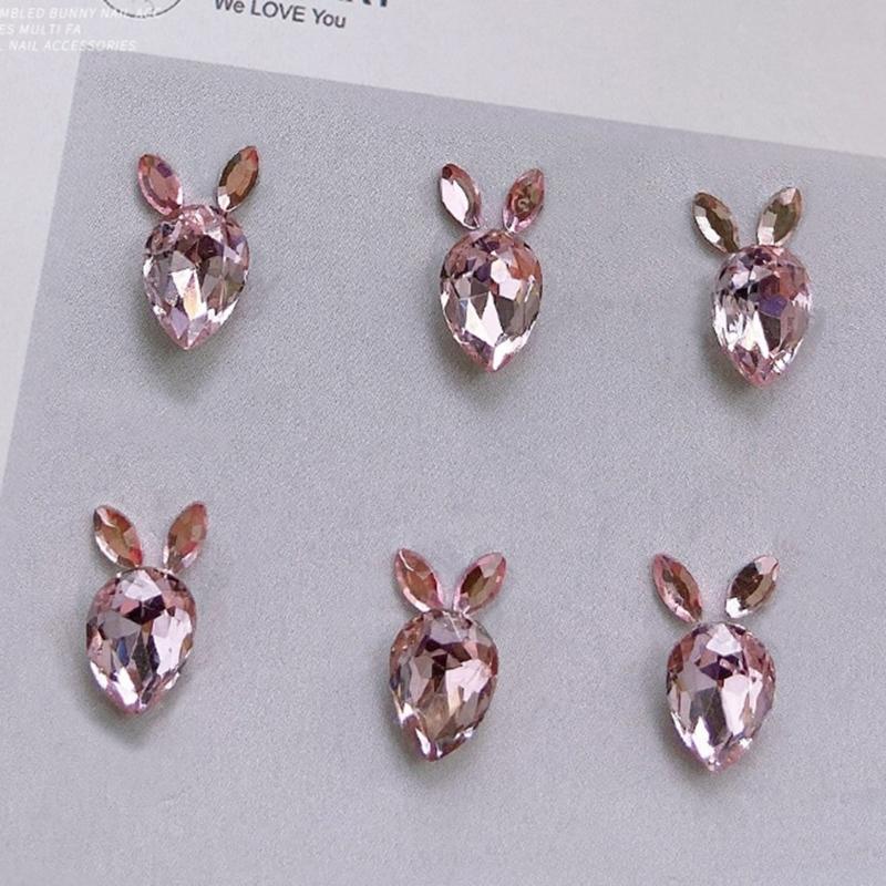Pack of Luxury Nail Charms Studs Nail Rhinestones Gems Luxury Nail Art Rhinestones Crafts Diamonds Crystal Jewels Stones