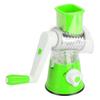 Hand Crank Vegetable Cutter Rotatable Fruit Grater Shredder Cutter Kitchen Accessory for HomeGreen