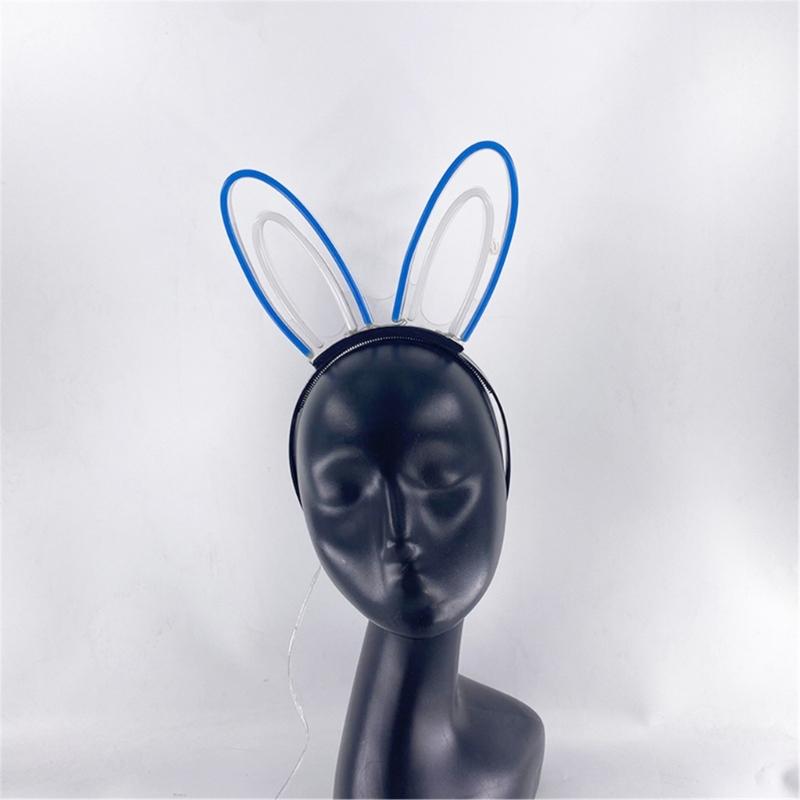 LED Glowing Hairband For Parties With Color Changing Lights And Comfortable LED Costume Props Role Play Birthday Party