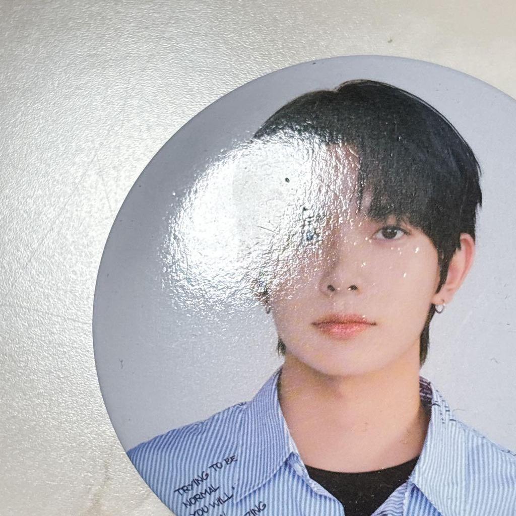 [USED] ENHYPEN Heeseung en-connect Can Badge Set of 2