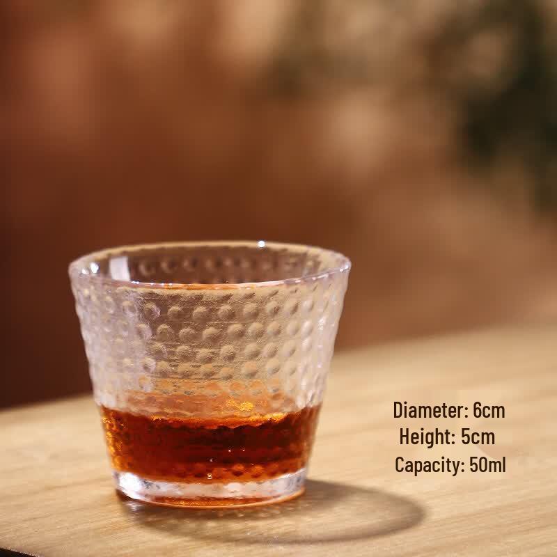 Japanese Style Small Glass Coffee & Tea Tasting Cup