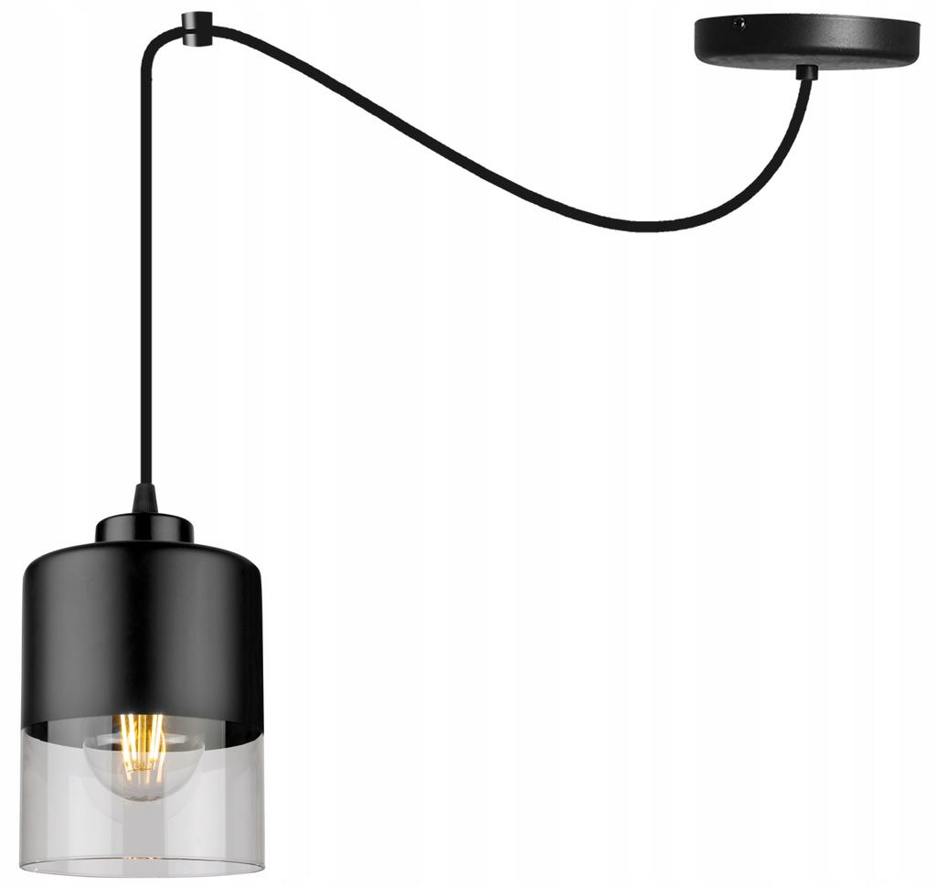 MODERN GLASS SPIDER CEILING HANGING LAMP