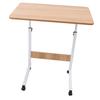 Sofa Bed Side Table Mobile Laptop Computer Desk Cart Over Bed Table with Wheels for Sofa Laptop
