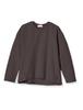 [QUOTY YOUTH OFFICE] Dotted Long Sleeve T-Shirt, Kids, Size 4NV, 120